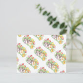 Carte postale Bunny Pâques (Debout devant)