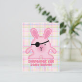 Carte postale Bunny Pirate (Debout devant)