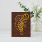 Carte Postale Bunny Steampunk (Debout devant)