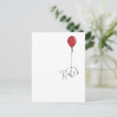 CARTE POSTALE BUNNYFLY (Debout devant)