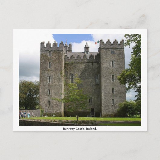 Carte Postale Bunratty Castle, Comté de Clare, Irlande (Devant)