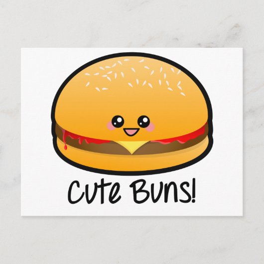 Carte Postale Buns mignons (Devant)