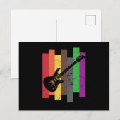 Carte Postale Bunt de la guitare (Devant / Derrière)