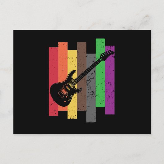 Carte Postale Bunt de la guitare (Devant)