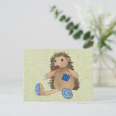 Carte Postale Bunter Igel (Debout devant)