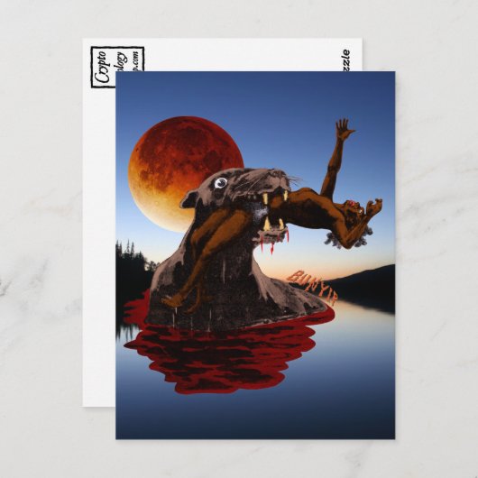 Carte postale Bunyip (Devant / Derrière)