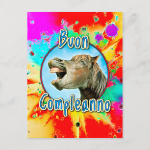 Carte Postale Buon Compleanno