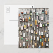 Carte Postale Buoy shack, Maine, (Devant / Derrière)