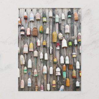 Carte Postale Buoy shack, Maine,