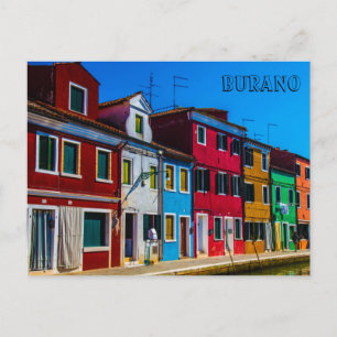 Carte postale Burano