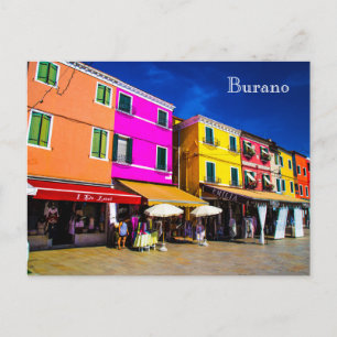 Carte postale Burano