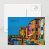 Carte postale Burano (Devant / Derrière)