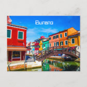 Carte postale Burano (Devant)
