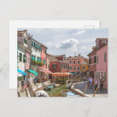 Carte Postale Burano. #10. (Devant / Derrière)
