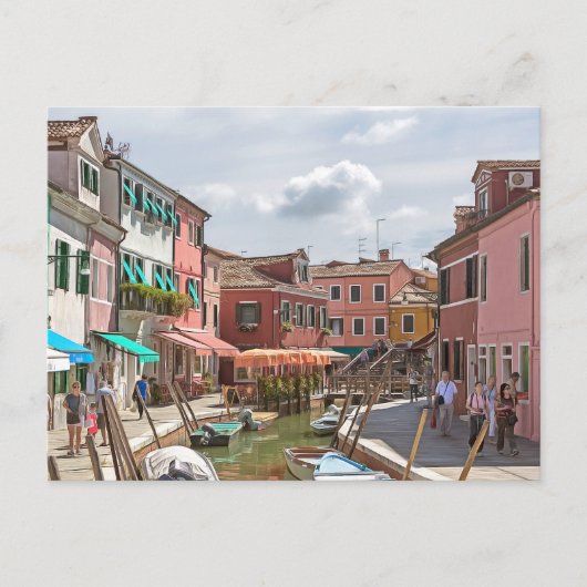 Carte Postale Burano. #10. (Devant)