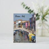 Carte postale Burano Bridge (Debout devant)