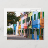 Carte Postale Burano-Venetia (Devant / Derrière)