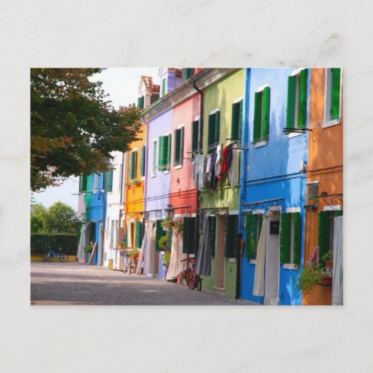 Carte Postale Burano-Venetia (Devant)