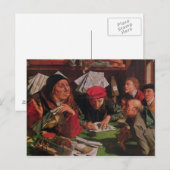 Carte Postale Bureau de l'avocat, c.1545 (Devant / Derrière)