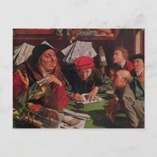 Carte Postale Bureau de l'avocat, c.1545 (Devant)