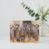 Carte Postale Bureau de Loterie d'Etat de Van Gogh (Debout devant)