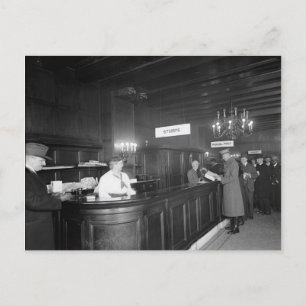 Carte Postale Bureau de poste du bâtiment Riggs