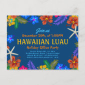 Carte Postale Bureau de vacances Hawaii Luau Parti Hibiscus (Devant)