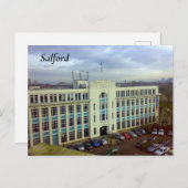 Carte Postale Bureau d'quai de Salford (Devant / Derrière)
