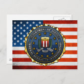 Carte Postale Bureau fédéral d'enquête (Devant / Derrière)