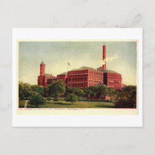 Carte Postale Bureau of Engraving & Printing, Washington DC