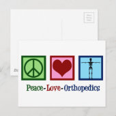 Carte Postale Bureau Orthopédie de Paix Orthopédie (Devant / Derrière)