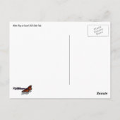 Carte Postale Burets d'eau dans le parc national de Laurel Hill (Dos)