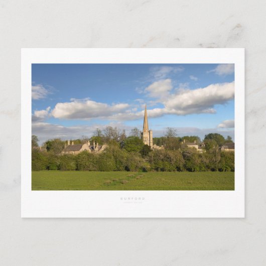 Carte Postale Burford (Devant)