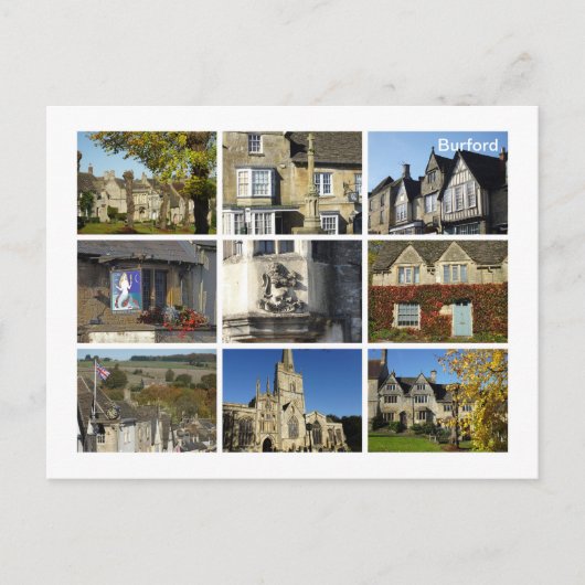 Carte Postale Burford (Devant)