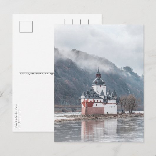 Carte Postale Burg Pfalzgrafenstein (Devant / Derrière)