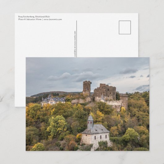 Carte Postale Burg Reichenberg (Devant / Derrière)