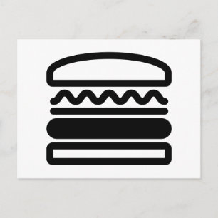 Carte Postale Burger Dreams
