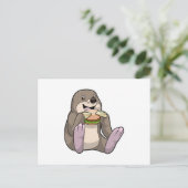 Carte Postale Burger du Restaurant Taupe (Debout devant)