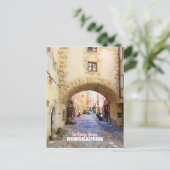 Carte Postale Burghausen en Bavière (Debout devant)