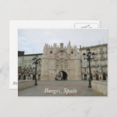 Carte Postale Burgos (Devant / Derrière)