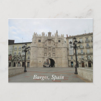Carte Postale Burgos
