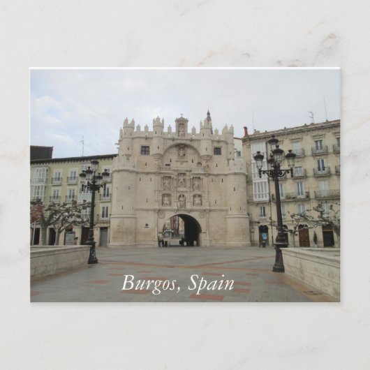 Carte Postale Burgos (Devant)