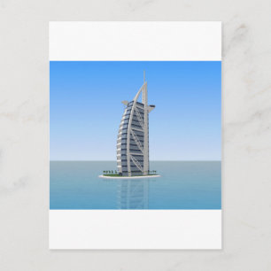 Carte Postale Burj Al Arab Hotel Dubai : Modèle 3D :