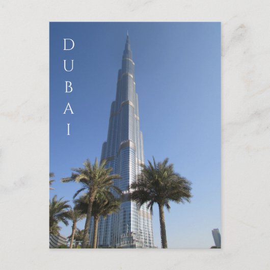 Carte Postale burj khalifa dubai (Devant)