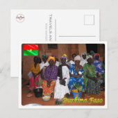Carte Postale Burkina Faso - Fournisseurs Bobo - (Devant / Derrière)