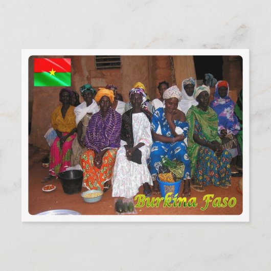 Carte Postale Burkina Faso - Fournisseurs Bobo - (Devant)