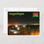 Carte Postale Burkina Faso - Ouagadougou - (Devant / Derrière)