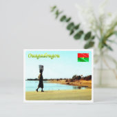 Carte Postale Burkina Faso - Ouagadougou - Barrage Ouaga - (Debout devant)