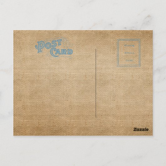 Carte Postale Burlap Beach (Dos)