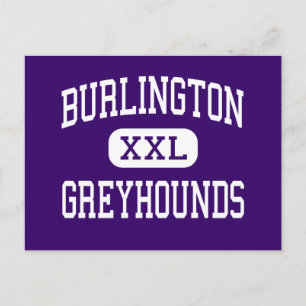 Carte Postale Burlington - Greyhounds - High - Burlington Iowa
